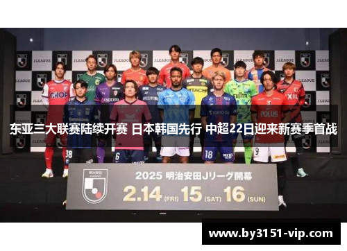 东亚三大联赛陆续开赛 日本韩国先行 中超22日迎来新赛季首战